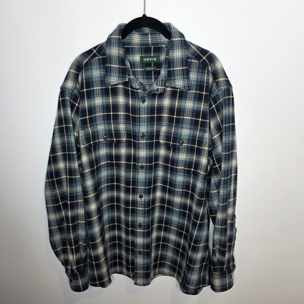 Orvis Button‎ Up Mens Large